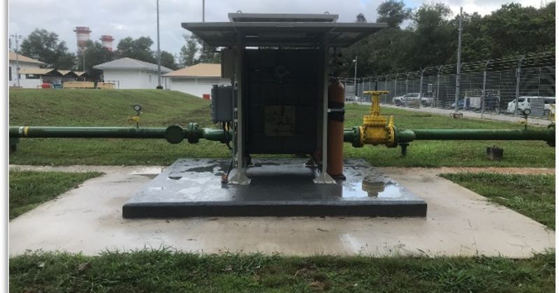 GAS CHROMATOGRAPHY ANALYSER , GADONG POWER STATION NO. 3, BRUNEI